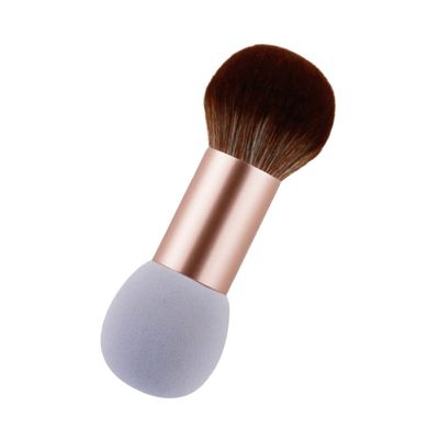 Beaupretty 1pc Creative Dual- Makeup Brush Professional Powder Brush for Blending and Contouring Lightweight and Portable Beauty Tool for Daily and