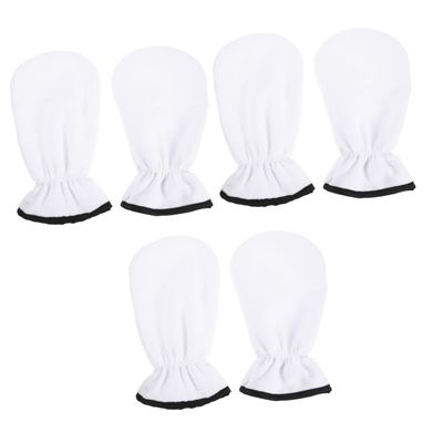 Beavorty 3pairs Moisturizing Spa Gloves for Hand Care Thermal Treatment Mittens for Exfoliating Washable Reusable for Use
