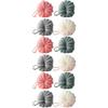 Beaupretty 12pcs Cartoon Pumpkin Bath Soft Mesh Shower Sponges for Fluffy Lightweight Bathing Tools for Boys and Girls and Adults for Home Travel Use view 1