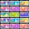 Clear Soft Gel ToeNail Tips, Melous 600PCS Full Cover Nail Tips Gel Nail Tips Clear False Fake Nails view 4