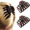 Camila Paris AD718 2PK French Octopus Hair Clip, Large Clips for Thick Hair, Girls Big Claw Clip for Long Hair, Durable Women's Clips With Strong No-Slip Grip, Made in France view 1