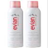 Evian Facial Spray 5 oz Duo Hydrating Mineral Water Mist for Face & Skin Refreshes Makeup, Sets, & Tones Facial Spray Twin Pack for Daily Skincare and Lightweight Facial Moisturizer Mist view 1