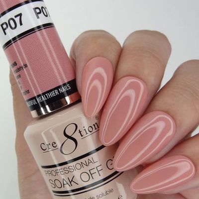 Cre8tion Gel - French Collection 0.5oz - P07 Pink