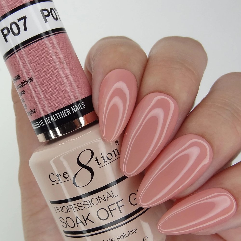 Cre8tion Gel - French Collection 0.5oz - P07 Pink