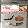 HALLOWEEN GLITTER Peel & Stick Pumpkin Temporary Tattoos view 1