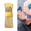 Nail Items for Girls Handle Nail Brush Hand Fingernail Brush Cleaner Scrubbing Kit Pedicure For Toes And Nails Men Women Christmas Gifts One Nail File (Gold, One Size) view 2