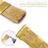 Nail Items for Girls Handle Nail Brush Hand Fingernail Brush Cleaner Scrubbing Kit Pedicure For Toes And Nails Men Women Christmas Gifts One Nail File (Gold, One Size) view 4