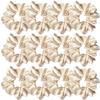 Sufermoe 12 Pcs Satin Silk Hair Scrunchies, Beige (4.5 Inch) Soft Hair Ties, Hair Bands, Hair Ropes, Ponytail Holders, Hair Accessories for Women and Girls view 1