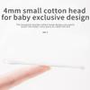 Toddmomy Baby Cotton Swabs 600 Pcs Double-Ended Ear Cleaner Sticks for Gentle Baby Care and Ear Wax Removal view 4