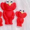 Mini KAWS 3D Nail Charm - Red Color view 2