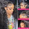 12A Brazilian Deep Wave Human Hair Bundles (30 28 26 24) 100% Unprocessed Virgin Remy Hair Deep Curly Human Hair Weave 4 Bundles Extensions for Black Women Natural Color view 4
