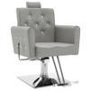 BarberPub Classic Hydraulic Recliner Barber Chair Antique Hair Spa Salon Styling Beauty Equipment 3123 (Grey) view 1