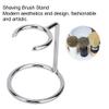 And Brush Stand,Men Stainless Steel Shaving Brush Stand Holder For Salon Home Travel Use view 3
