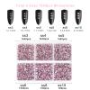 Beadsland 7200pcs Flatback Rhinestones,Pink Rhinestone Nail Gems Round Crystal for Crafts,Mixed 6 Sizes with Wax Pencil Kit, SS3-SS10,Light Rose/Light Pink view 4