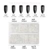 Beadsland 7200pcs Flatback Rhinestones,Transparent Rhinestone Nail Gems Round Crystal Rhinestones for Crafts,Mixed 6 Sizes with Wax Pencil Kit, SS3-SS10,Transparent AB view 4