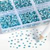 Beadsland 7200pcs Flatback Rhinestones,Blue Rhinestone Nail Gems Round Crystal Rhinestones for Crafts,Mixed 6 Sizes with Wax Pencil Kit, SS3-SS10,Aquamarine view 3