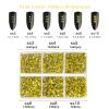 Beadsland 7200pcs Flatback Rhinestones,Yellow Rhinestone Nail Gems Round Crystal Rhinestones for Crafts,Mixed 6 Sizes with Wax Pencil Kit, SS3-SS10,Citrine/Lemon Yellow view 4