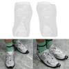 1 Pair Barber Shoes Cover - Hairdressing Haircut Shoe Cover Protector with Transparent Design for Hair Stylist view 2