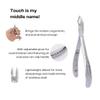 Professional Cuticle Nipper Mundial 775 - Brazilian Manicure Quality Full Jaw with Anti-Slip Handle Stainless Steel Trimmer Cutter for Fingernails and Toenails view 3