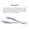 Professional Cuticle Nipper Mundial 775 - Brazilian Manicure Quality Full Jaw with Anti-Slip Handle Stainless Steel Trimmer Cutter for Fingernails and Toenails view 4