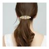 EVER FAITH Bridal Hair Accessory for Bride Austrian Crystal CZ Art Deco Flower Vine Barrette Clip for Women Clear Gold-Tone view 1