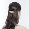 EVER FAITH Bridal Hair Accessory for Bride Austrian Crystal CZ Art Deco Flower Vine Barrette Clip for Women Clear Gold-Tone view 2