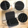 Linkidea Essential Oil Bottle Storage Case, Multiple Size Essential Oil Carrying Travel Case for 25 Bottles (15ml, 10ml, 5ml) view 4