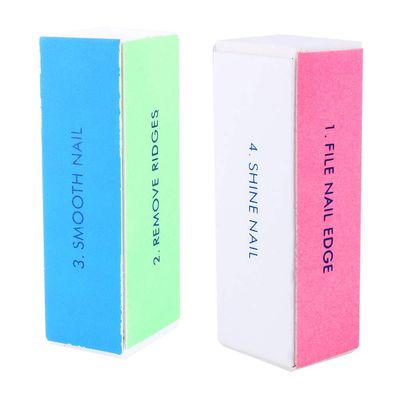 Nail Art Tools,10 Pcs Nail Art Shiner Buffer Buffing 4 Ways Block Sand Sanding File Manicure