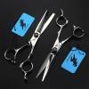 6.0 Inch Professional Hair Scissors Set, Barber Shears Haircut Scissors Salon Trimming Scissors, Hair Shears Blending Scissor Kit, Japan 440C, for Men Women Home Use view 3