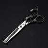 6.0 Inch Hair Scissors Set, Silver Dragon Handle Barber Shears Haircut Scissors Salon Trimming Scissors, Hair Shears Blending Scissor Kit, for Men Women Home Use view 4