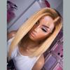 13x4 Short Pixie Bob Cut Straight Ombre 4T613 Honey Blonde HD Transparent Lace Front Human Hair Wig With Baby Hair Pre Plucked Natural Hairline Bleached Knots for Women 150% Density 10 Inch view 3