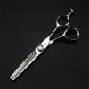 6.0 Inch Hair Scissors Set, Barber Shears Haircut Scissors Salon Trimming Scissors, Hair Shears Blending Scissor Kit, Japan 440C, for Men Women Home Use view 4