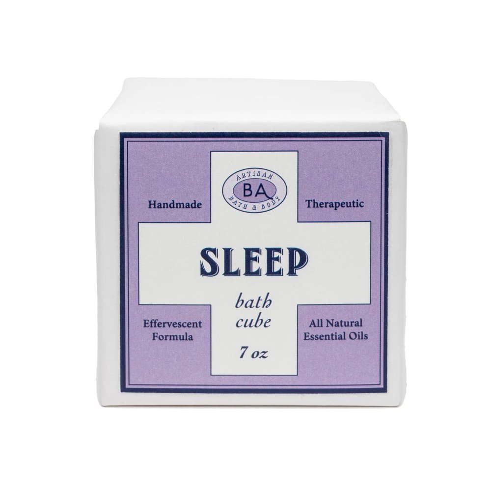 Baudelaire Sleep Bath Cube, 7 Ounce - Lavender, Chamomile, Sage