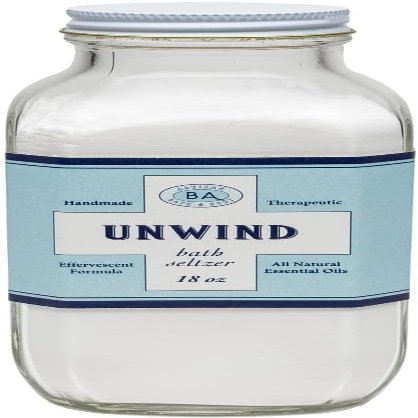 Baudelaire Unwind Bath Seltzer, 18 Ounce