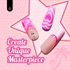 beetles Pink Gel Polish Set 20 Colors Hot Pink Alluring Sweetie Collection Nude Purple Glitter Red Uv Gel Manicure Kit with Base Glossy and Glitter Top Coat Gifts for Women view 3