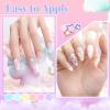 Beetles Pastel Gel Polish Set - 6 Colors Pink Yellow Blue Gel Polish Pastel Soak Off Uv Nail Lamp Gifts for Women Manicure Kit view 4
