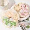 3 Pack Cute Lace Floral Hair Scrunchies for women, Lace Flower Hair Ties Floral Hair bands Scrunchies Ponytail Holders Floral Headbands Accessories for Girls view 3