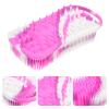 COHEALI Silicone Body Scrubber Double-Sided Exfoliating Bath Brush for and Massaging Skin Ergonomic Design for Skin Types for Daily Use view 2