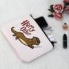 G2TUP Harry Otter Makeup Bag - Sea Otter Animal Lovers Cosmetic Bag Zipper Travel Bag - White view 4