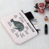 G2TUP Manatee Lover Gift Anatomy Of A Manatee Makeup Bag Manatee Fan Cosmetic Bag Manatee Mom Gift Sea Cow Lover Gift Zipper Travel Bag (Anatomy Of A Manatee White Bag) view 4