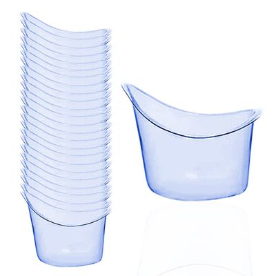 Disposable Eye Wash Cups for Refresh & Clean Tired - 50 Pcs Portable Eye Flush Cleaning Cups, Non Sterile, 50Pcs