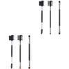 minkissy 6pcs Angled Eyebrow Brush Lamination Brush Makeup Tools for Shaping Styling and Combining for Home Use view 1