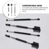 minkissy 6pcs Angled Eyebrow Brush Lamination Brush Makeup Tools for Shaping Styling and Combining for Home Use view 2