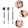 minkissy 6pcs Angled Eyebrow Brush Lamination Brush Makeup Tools for Shaping Styling and Combining for Home Use view 3