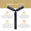 YOUTHLUX Revolution Roller - Germanium Stone Uplifting Face/Body Beauty Massage Tool/Roller/Wand for Skin Tightening/Firming, De-Puffing, Anti-Aging (Black) view 2