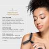 YOUTHLUX Revolution Roller - Germanium Stone Uplifting Face/Body Beauty Massage Tool/Roller/Wand for Skin Tightening/Firming, De-Puffing, Anti-Aging (Black) view 3