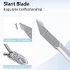 ZMOI Cuticle Nippers  Professional Cuticle trimmer  Premium Stainless Steel Cuticle Remover Tool  Cuticle Cutter for Cuticle Trimming and Hangnails (Double Spring - Haft Jaw 5mm) view 2