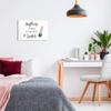 Stupell Industries Anything Possible With Lipstick Glam Makeup Inspiration Wood Wall Art, Design By CAD Designs view 2