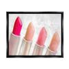 Stupell Industries Stylish Lipstick Assortment Dazzling Glam Makeup Floating Framed Wall Art, Design By Kim Allen view 1