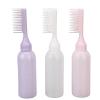 3 Pcs Root Comb Applicator Bottle Simple with Graduated Scale Design Hair Dye Dispensing Bottle Hair Dye Brush Portable for Home or Barber Shops view 1